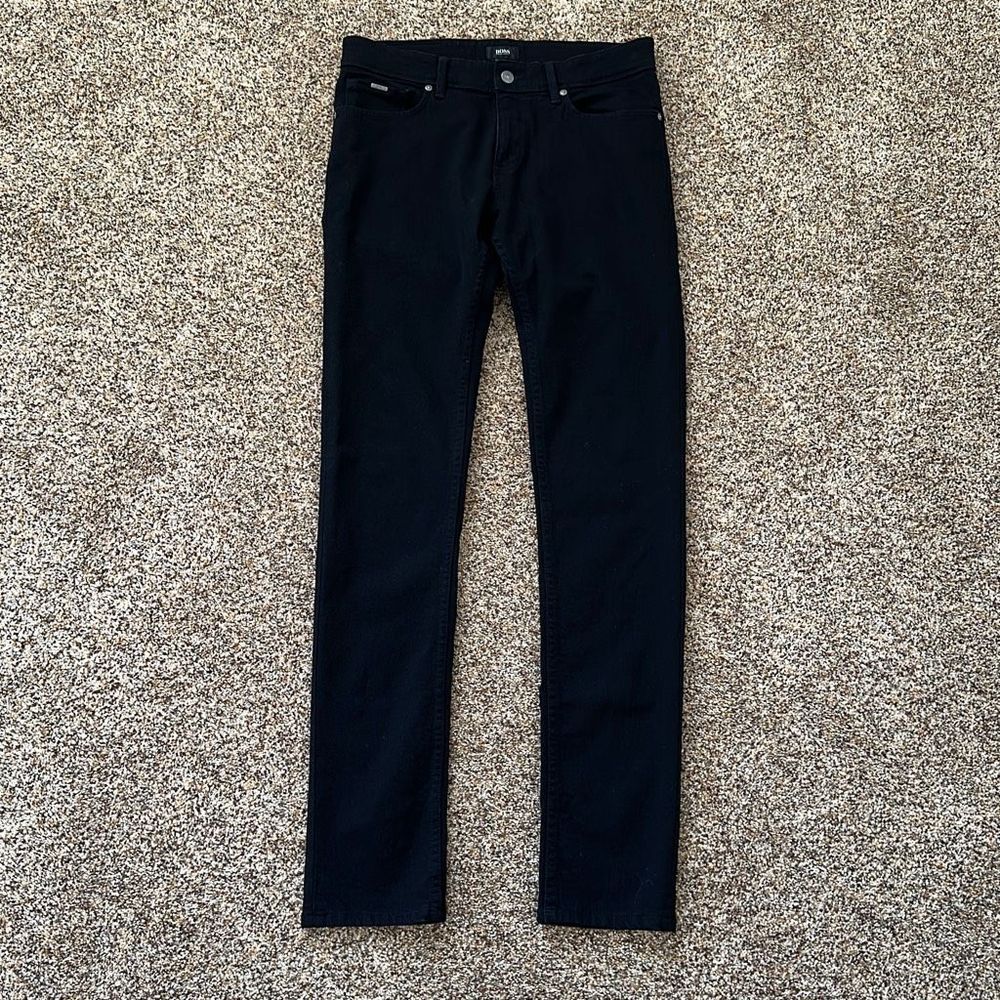 BOSS Hugo Boss Men’s Denim Stretch Black Size 32/34
